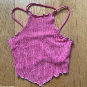 Brooklyn Karma halter scarf top